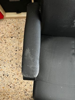 Silla escritorio giratoria negra