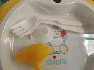 Piatto pappa termico. Chicco