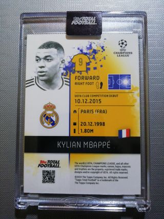 Mbappe topps total football 