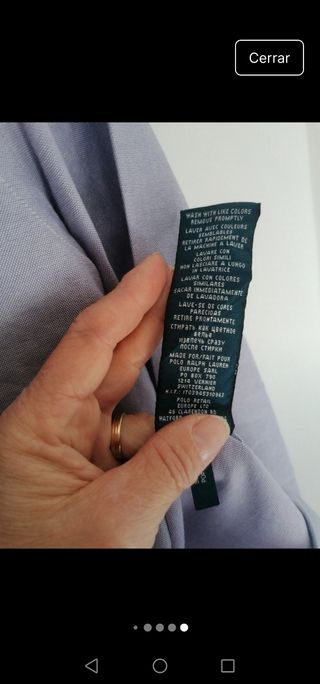 Camisa Ralph Laurent