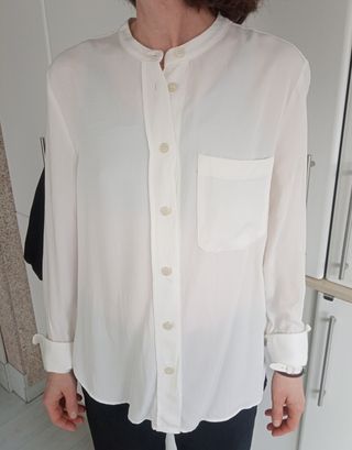 Camisa Zara blanca - Talla S