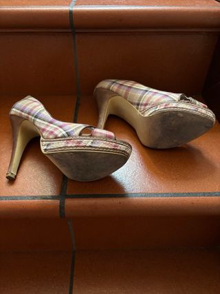 Sandali Cafe Noir scozzesi