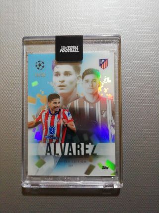 Julián Álvarez topps total football 