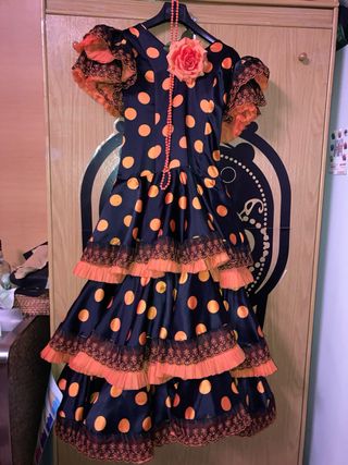Vestido Flamenca mujer lunares