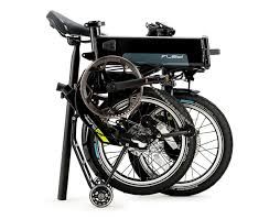 Bicicleta eléctrica plegable.