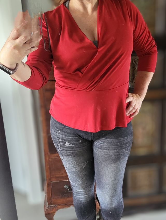 Blusa roja
