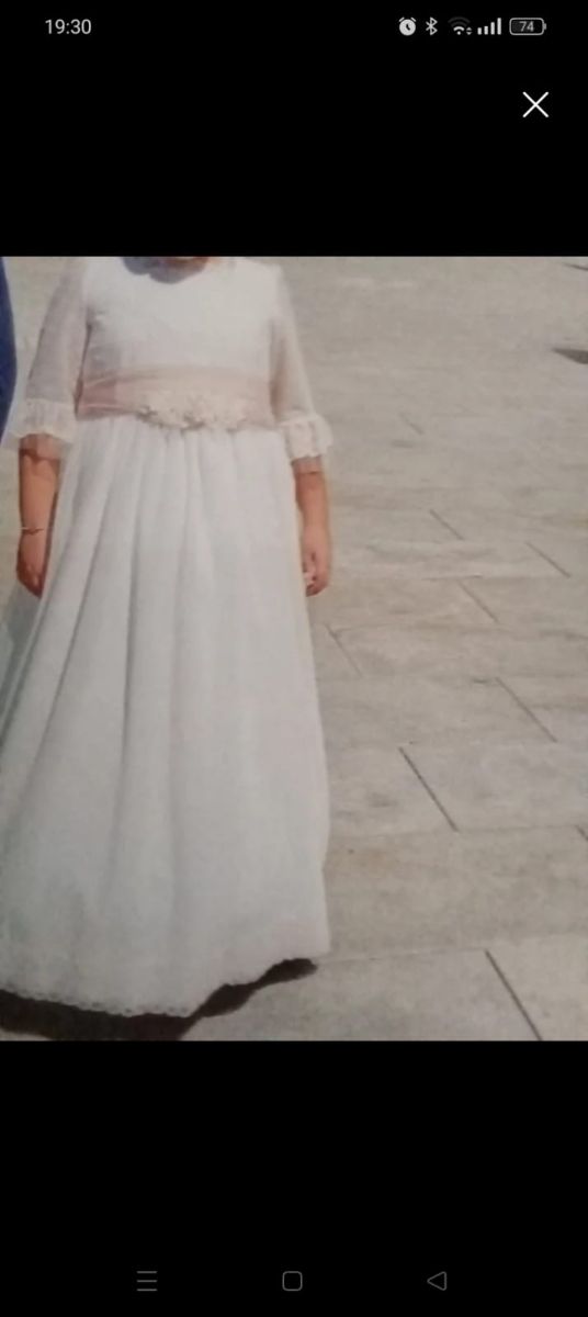 Vestido de comunión niña