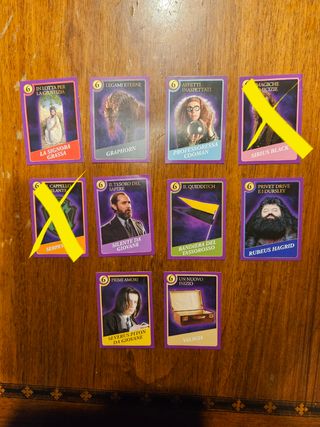 Carte Harry Potter Conad 2024 - Momenti magici