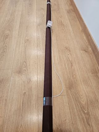 Cortina Enrollables Marrón de 150cm ancho.