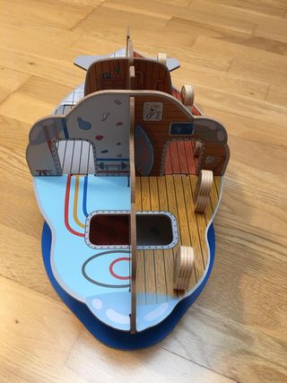 Submarino madera Ikea - Juguete infantil