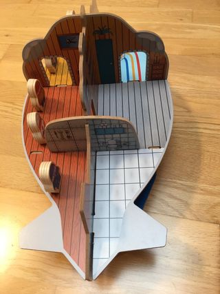 Submarino madera Ikea - Juguete infantil