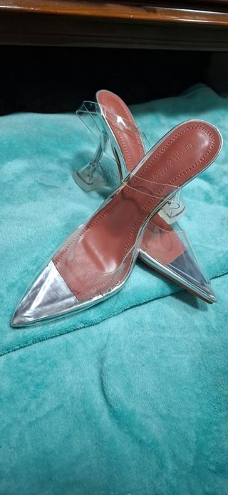 Tacones Nomad Plata