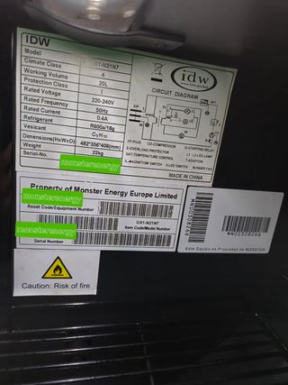 Nevera Monter Energy