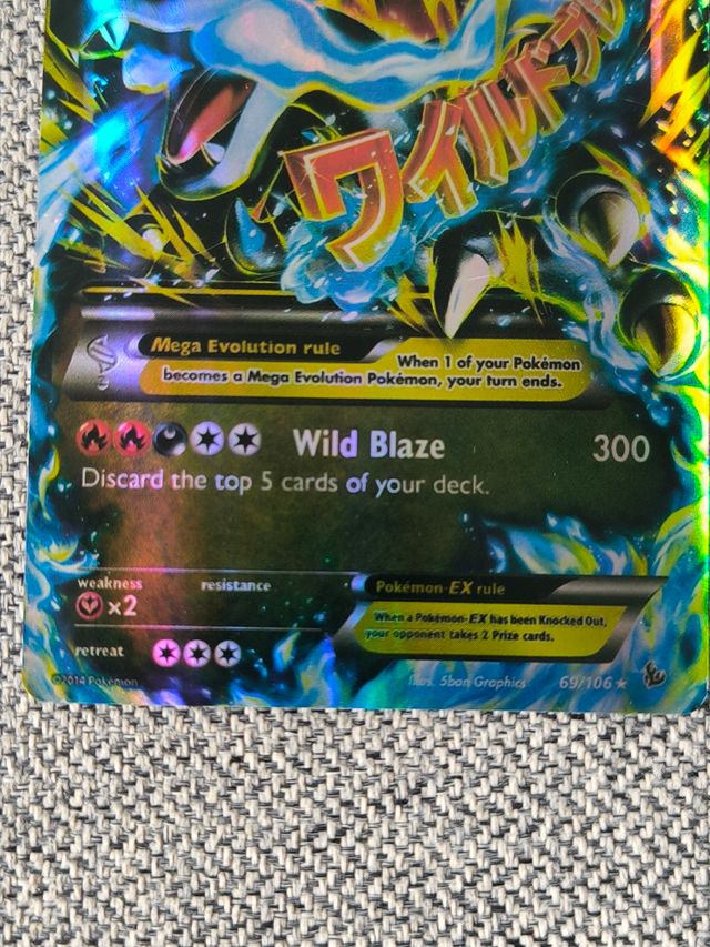 Carta Charizard EX 2014 