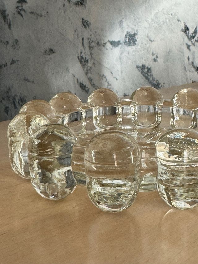 Posacenere vintage anni ‘60 in vetro