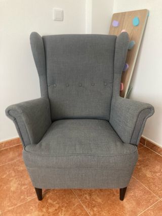 Sillón IKEA Strandmon - Gris