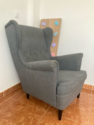 Sillón IKEA Strandmon - Gris