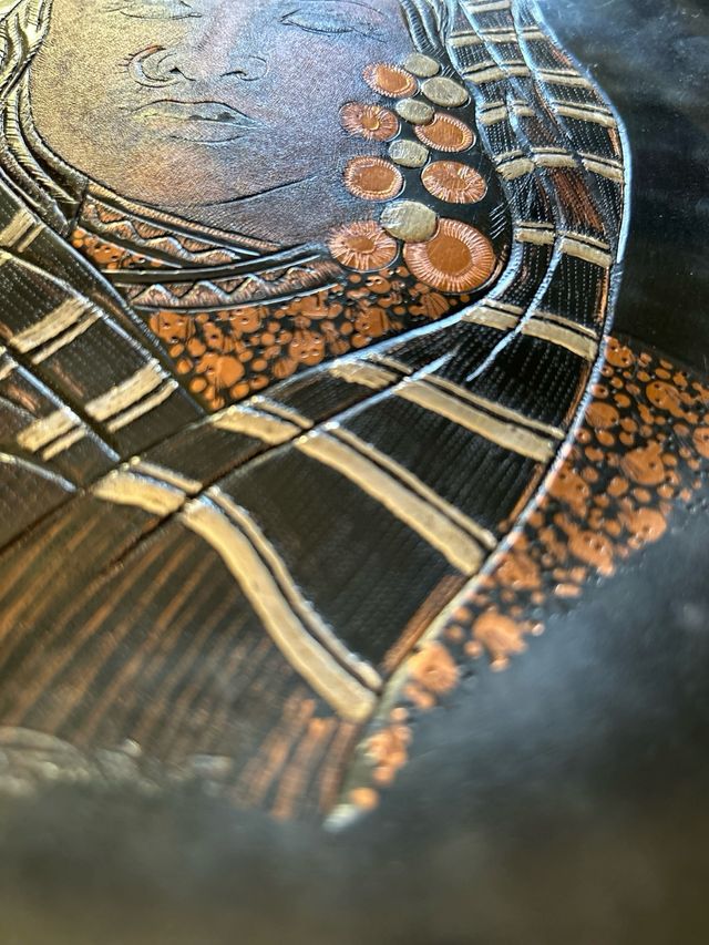 Piatto rame, egiziano (?)