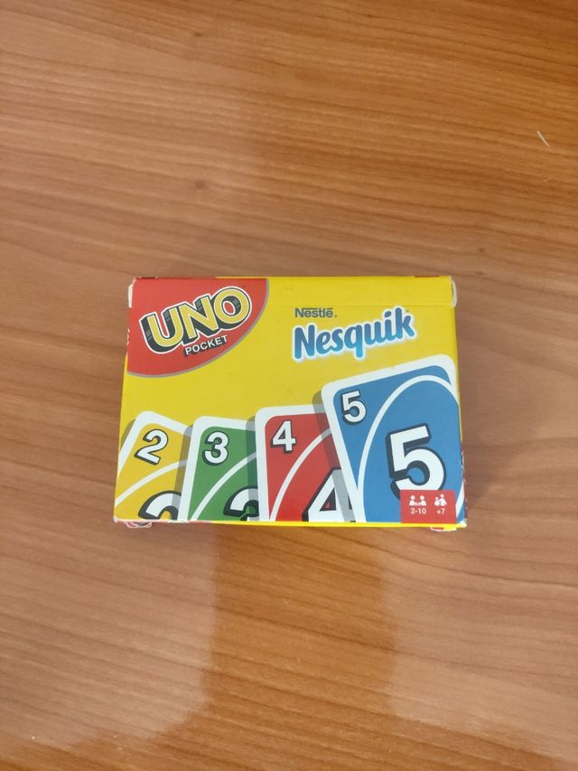 Juego Uno Pocket Nesquik