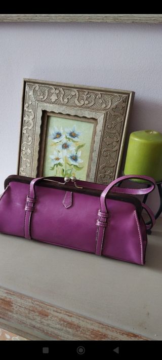 Bolsito morado vintage