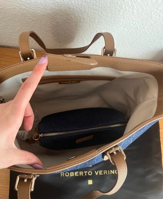 Bolso Shopper Roberto Verino.