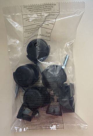 Set 4 ruote nuove girevoli per sedia o mobile