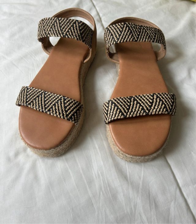 Sandalias plataforma esparto-Bosanova