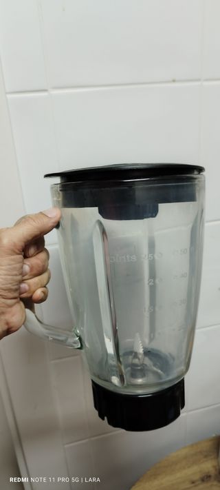 Batidora 1,5L vaso cristal