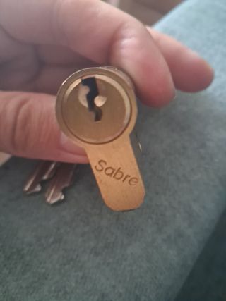 Bombín puerta 3 llaves