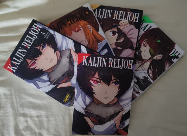 Manga KAIJIN REIJOH Tomo 01-04