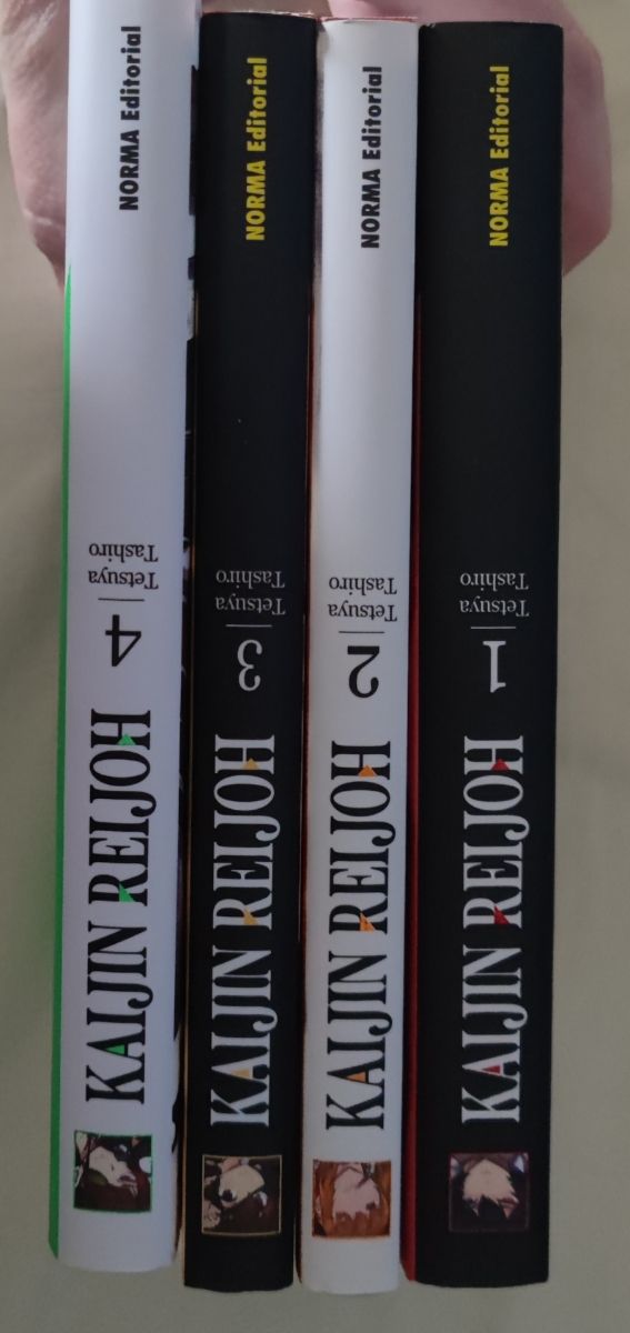 Manga KAIJIN REIJOH Tomo 01-04