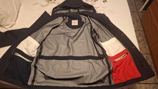 Gabardina MONCLER azul marino