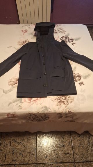 Gabardina MONCLER azul marino
