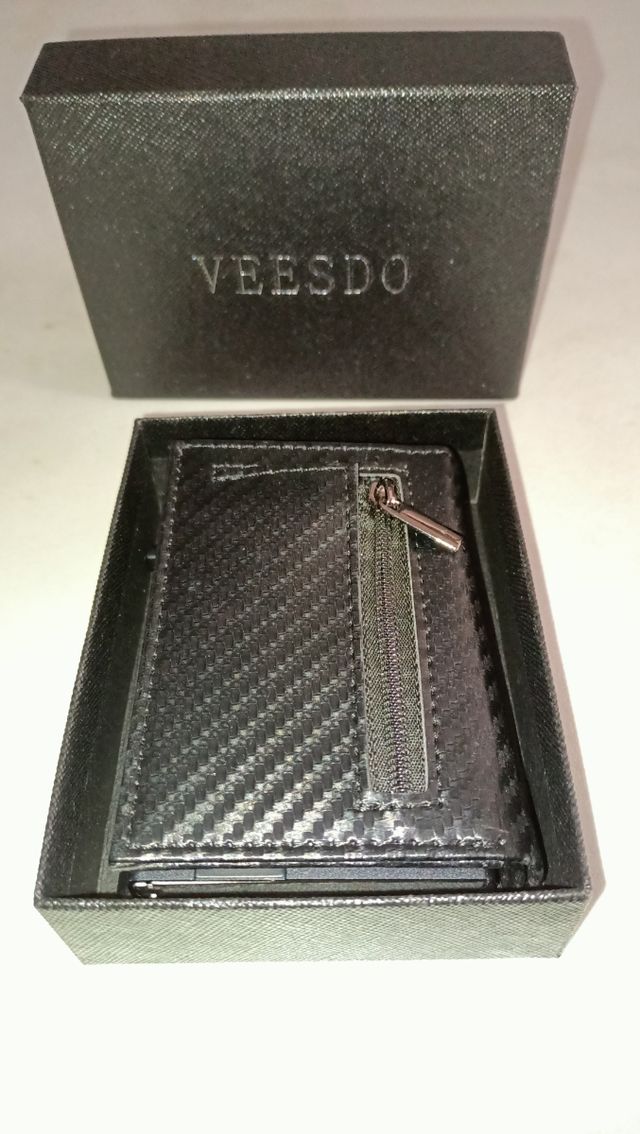 Monedero moderno, tarjetas, Airtag