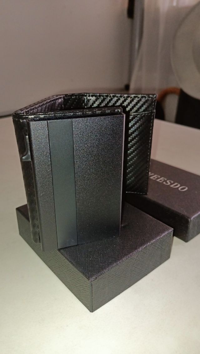 Monedero moderno, tarjetas, Airtag