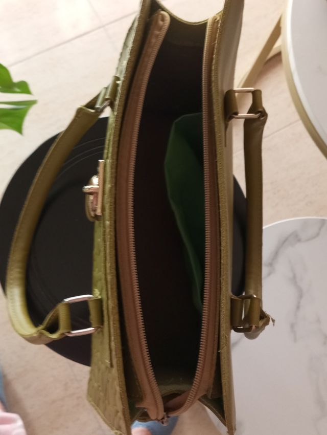 Bolso verde fantasía