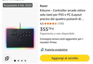 Razer Kitsune Arcade Stick PS5