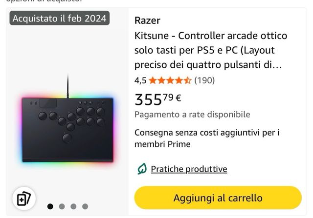 Razer Kitsune Arcade Stick PS5