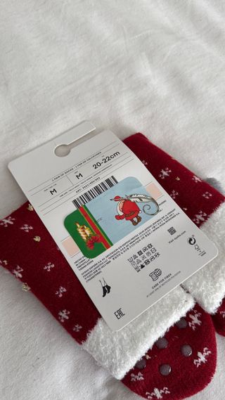Calcetines Oysho pingüinos - Navidad