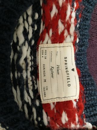 Jersey Springfield M - Rojo y Azul