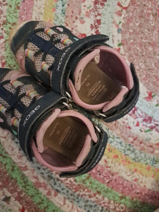 Geox 23 cangrejeras zapatos