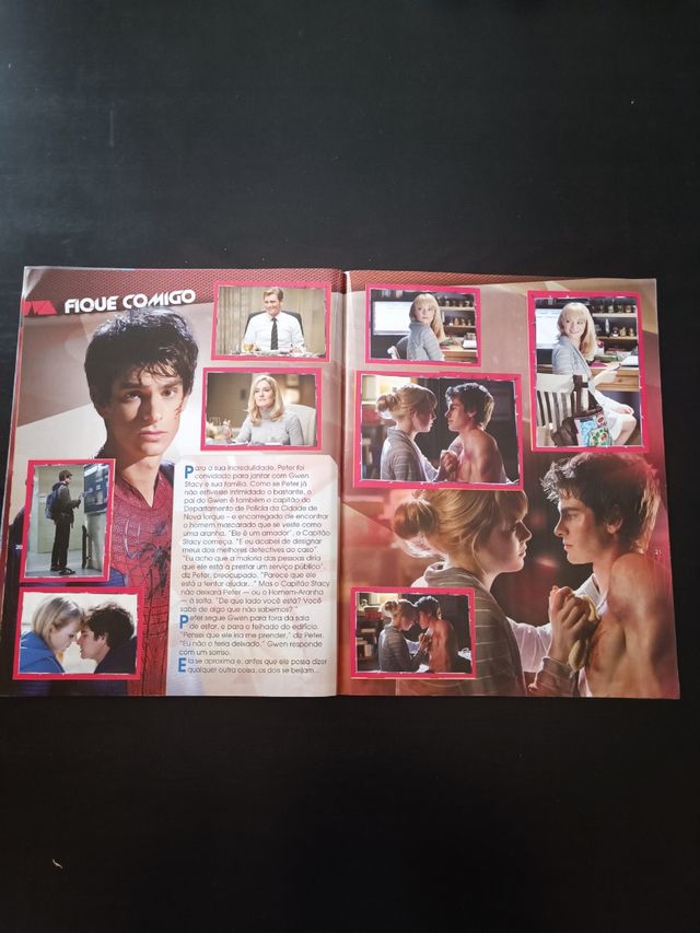 Caderneta completa homem aranha 