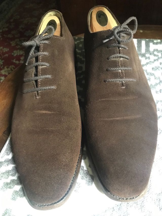 Bowen scarpe stringate scamosciate