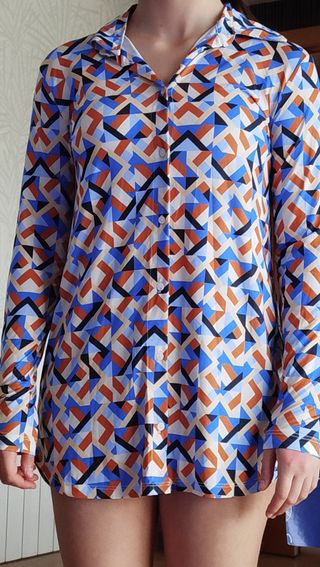 Camisa Stradivarius multicolor talla S