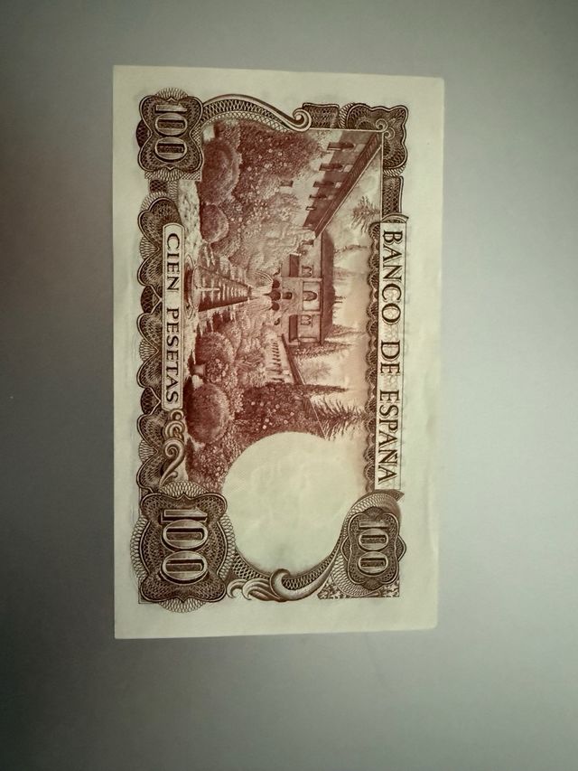 Billete 100 Pesetas España 1970