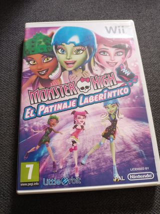 Monster High El Patinaje Laberíntico Wii