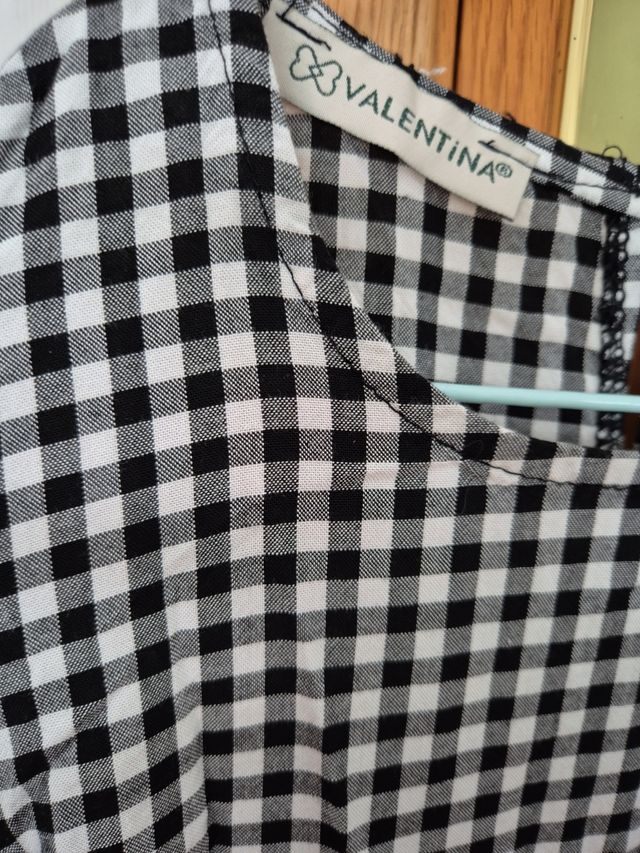 Vestito a quadri Vichy taglia S