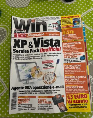 Rivista win magazine prezzo per ina rivosta