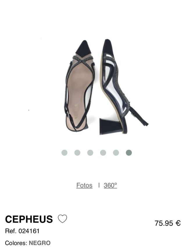 Zapatos de fiesta talla 37