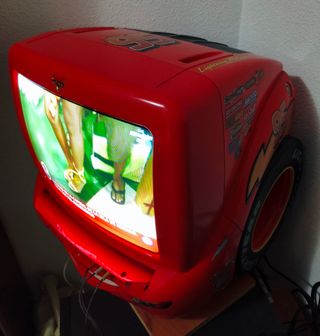 Televisor crt,13 pulgadas, Mcqueen Disney Pixar Ca